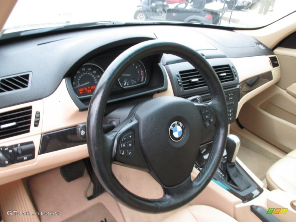 2008 X3 3.0si - Platinum Bronze Metallic / Sand Beige/Black Nevada Leather photo #24