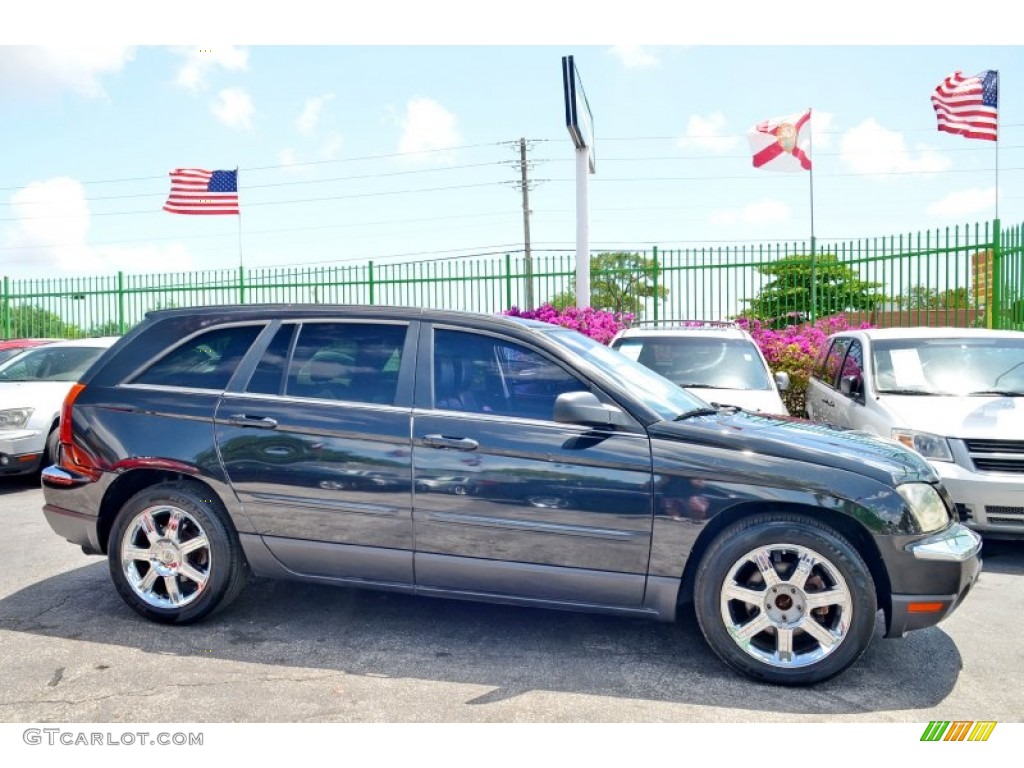 2005 Pacifica Touring - Brilliant Black / Dark Slate Gray photo #7