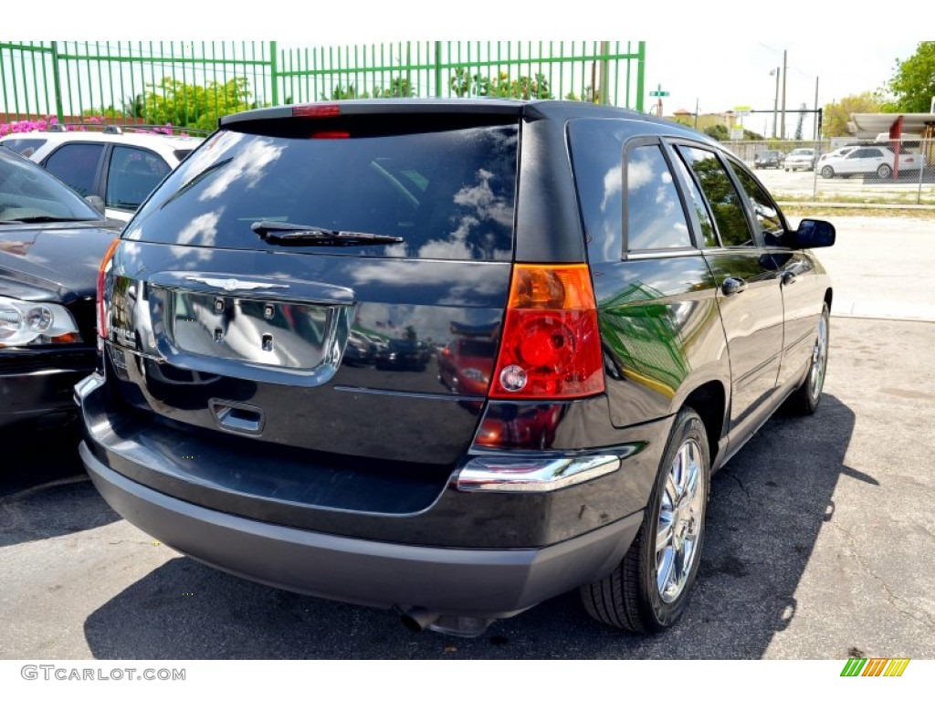 2005 Pacifica Touring - Brilliant Black / Dark Slate Gray photo #14