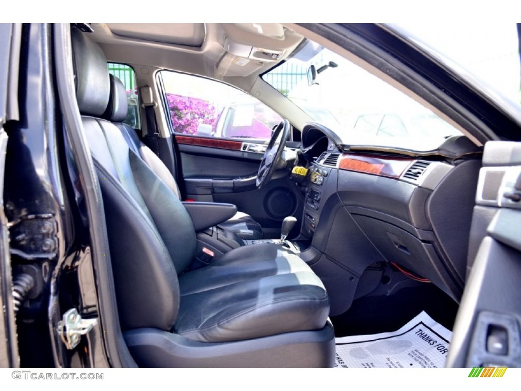 2005 Pacifica Touring - Brilliant Black / Dark Slate Gray photo #21