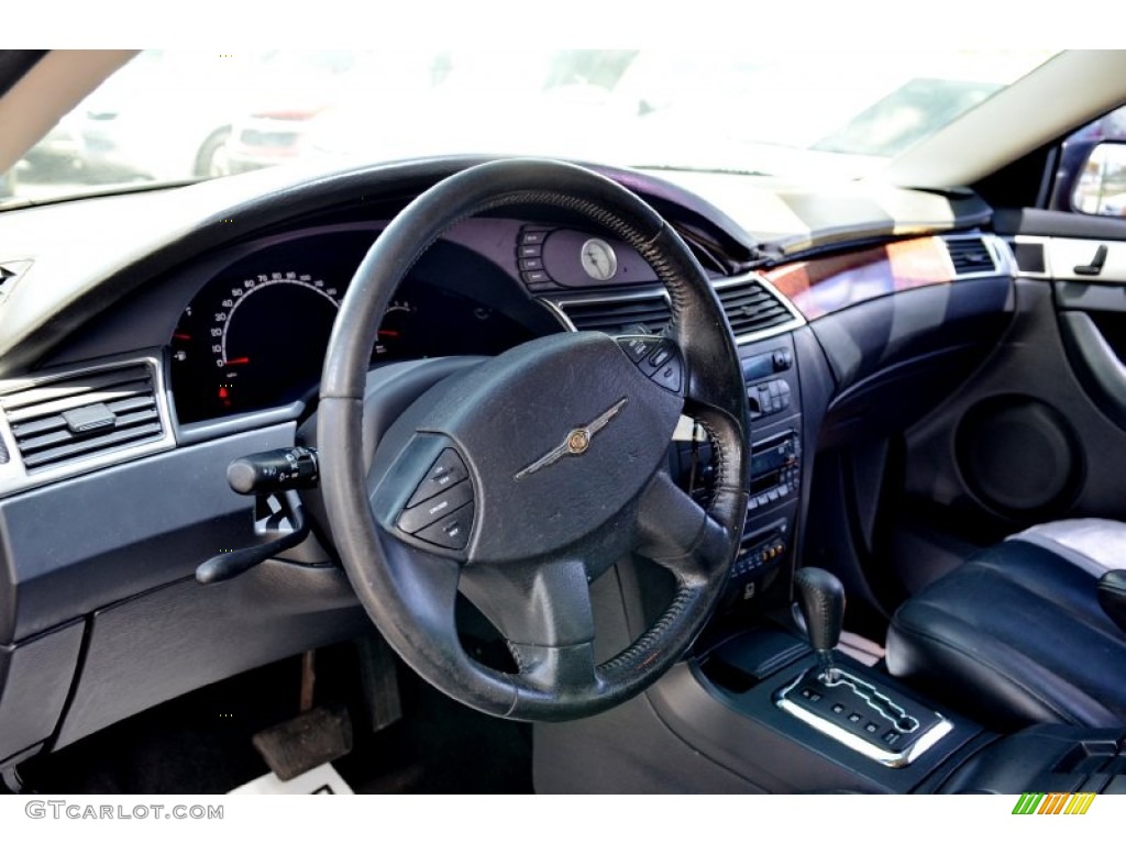 2005 Pacifica Touring - Brilliant Black / Dark Slate Gray photo #33