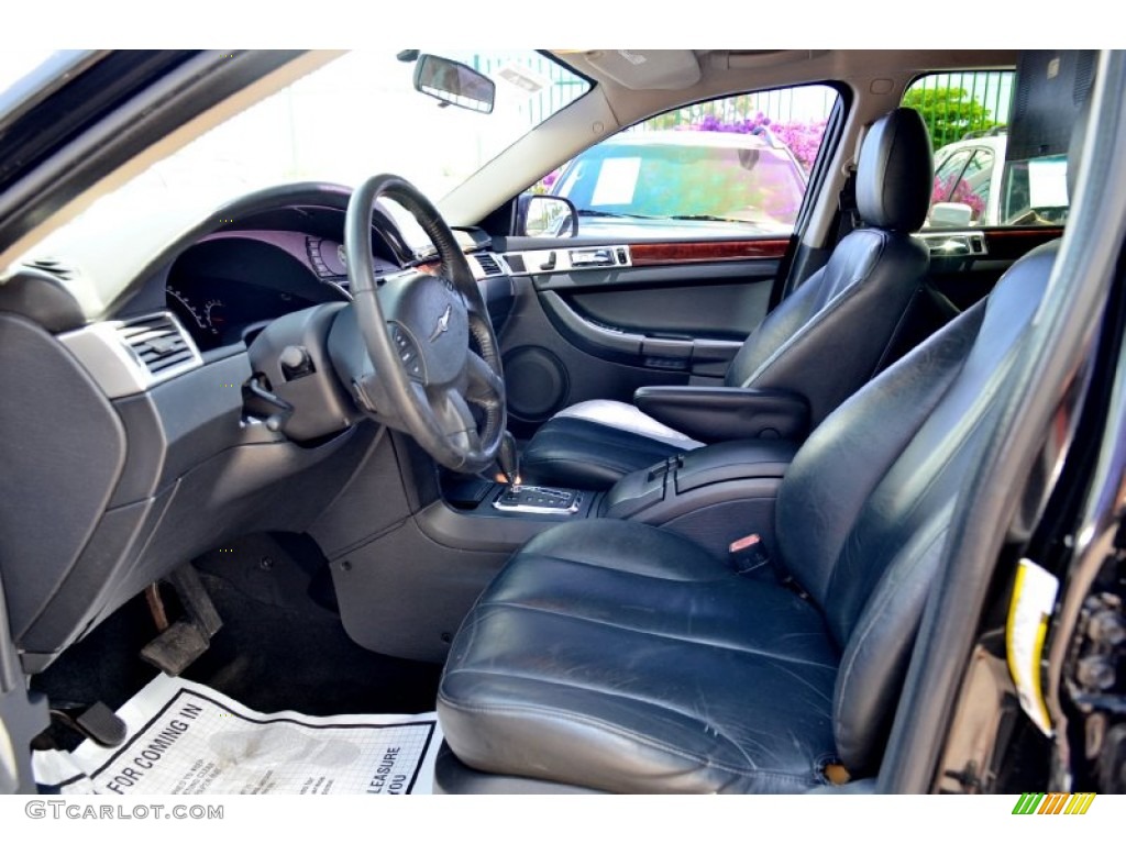 2005 Pacifica Touring - Brilliant Black / Dark Slate Gray photo #35