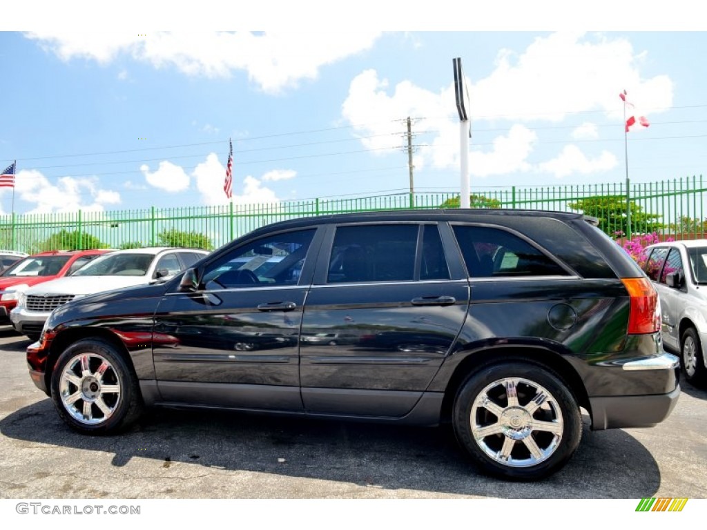 2005 Pacifica Touring - Brilliant Black / Dark Slate Gray photo #48