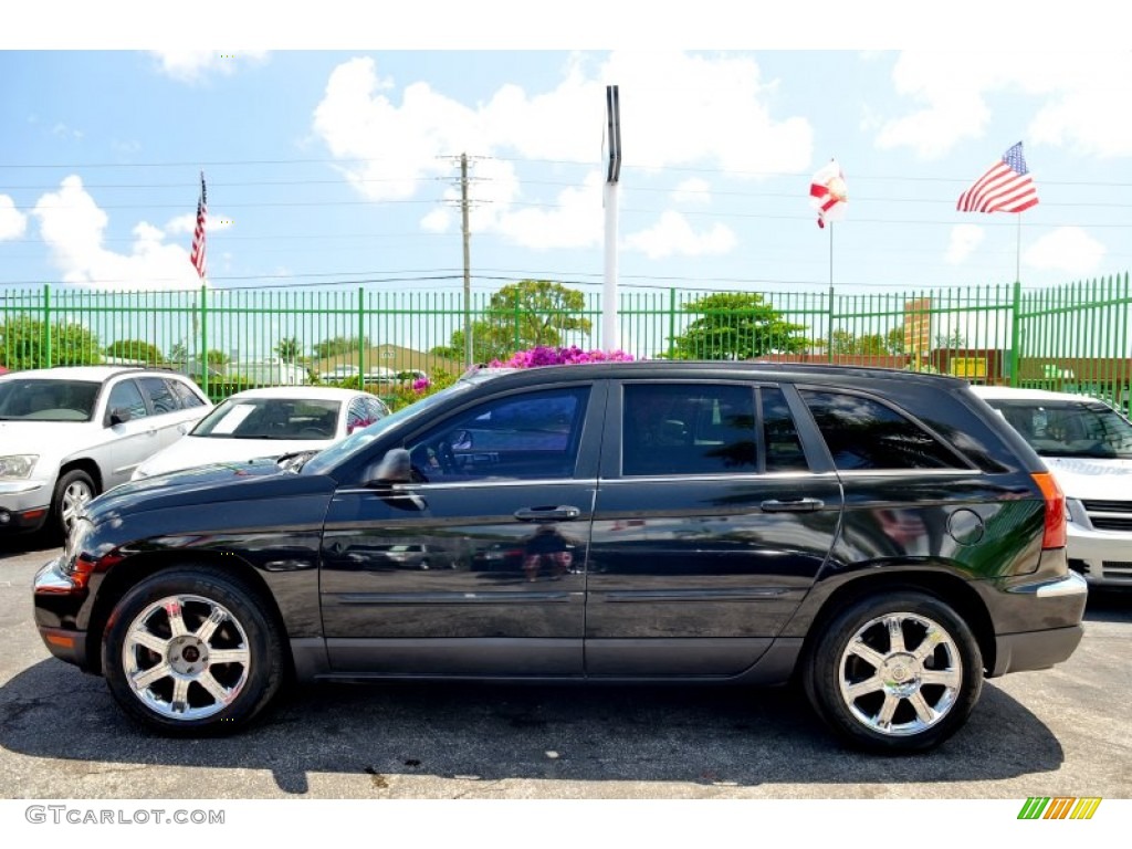 2005 Pacifica Touring - Brilliant Black / Dark Slate Gray photo #49
