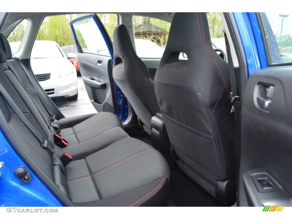 2014 Subaru Impreza WRX Premium 4 Door Rear Seat Photo #103077027