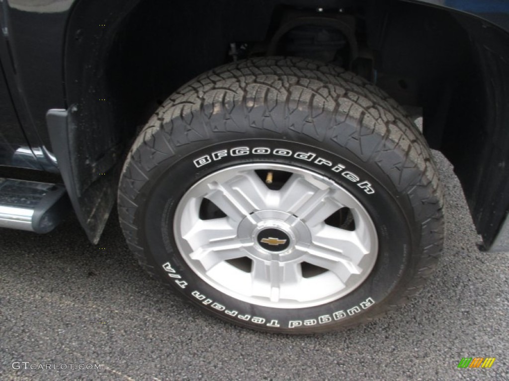 2013 Silverado 1500 LT Extended Cab 4x4 - Concord Metallic / Ebony photo #13