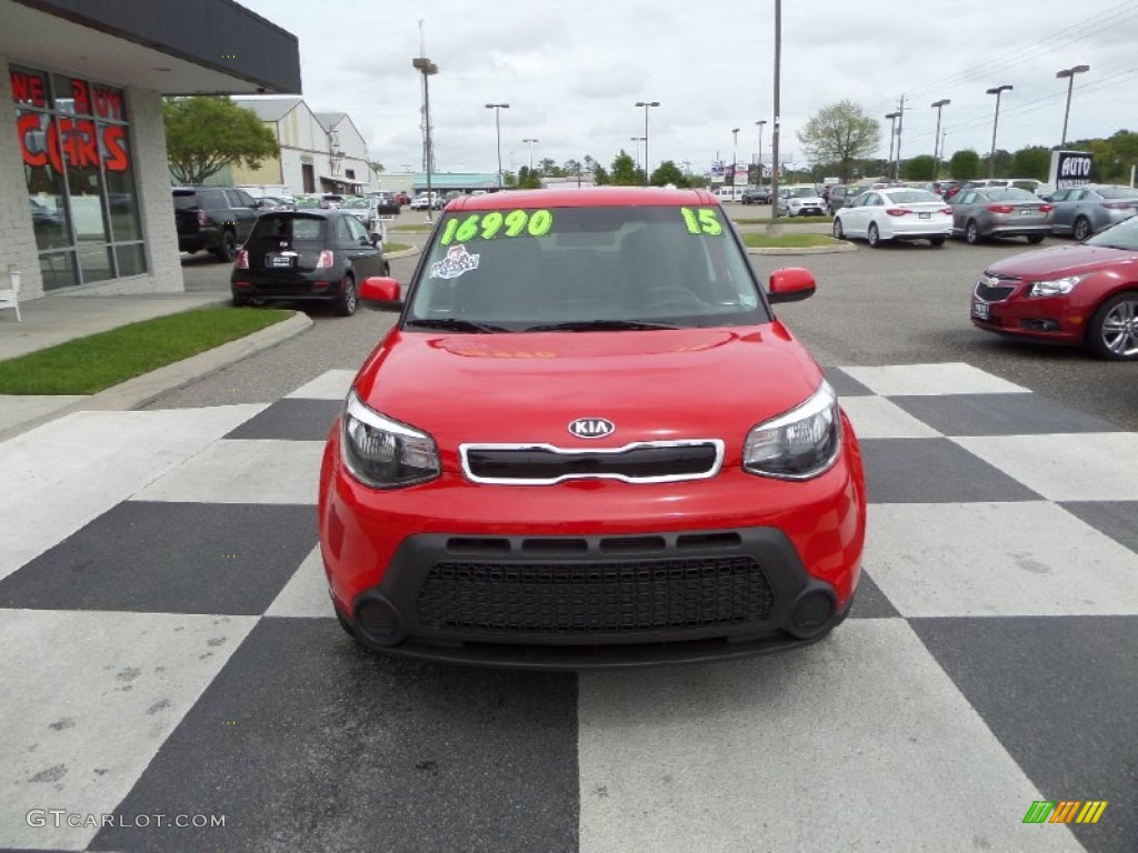 2015 Soul + - Inferno Red / Black photo #2