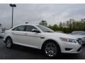 White Platinum Tri-Coat 2011 Ford Taurus Limited