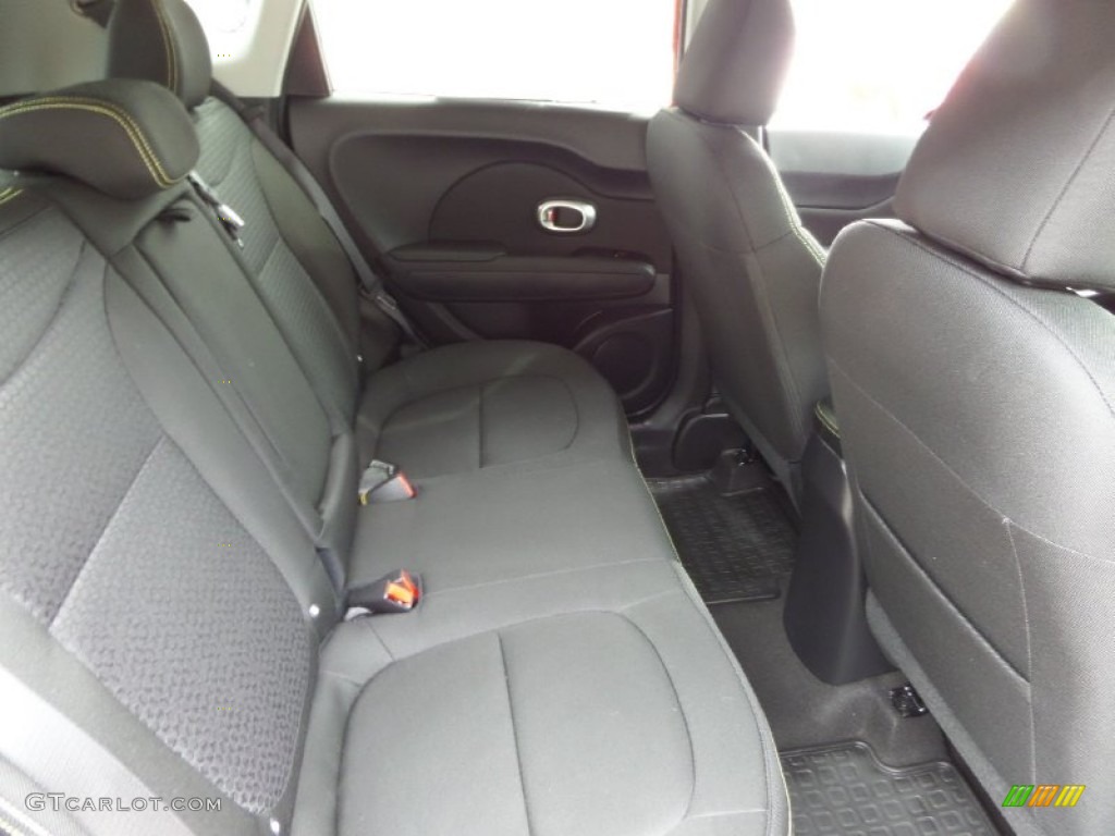 2015 Soul + - Inferno Red / Black photo #14