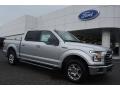 2015 Ingot Silver Metallic Ford F150 XLT SuperCrew  photo #1