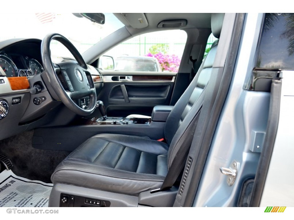 Anthracite Interior 2005 Volkswagen Touareg V8 Photo #103078800