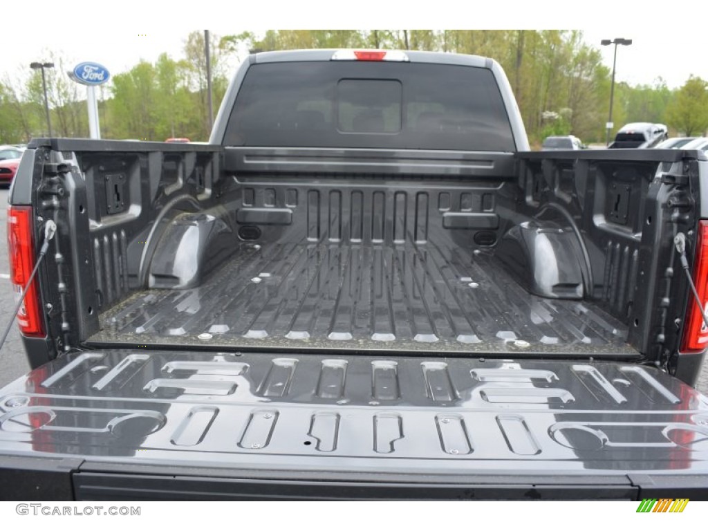 2015 F150 XLT SuperCrew 4x4 - Magnetic Metallic / Medium Earth Gray photo #7