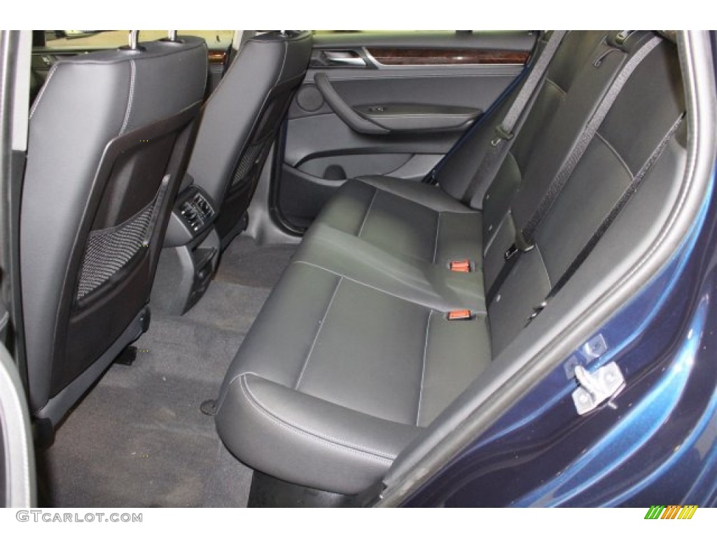 2015 BMW X3 sDrive28i Rear Seat Photos