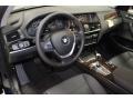 2015 BMW X3 Black Interior Prime Interior Photo