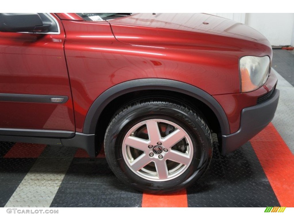 2005 XC90 2.5T AWD - Ruby Red Metallic / Graphite photo #38