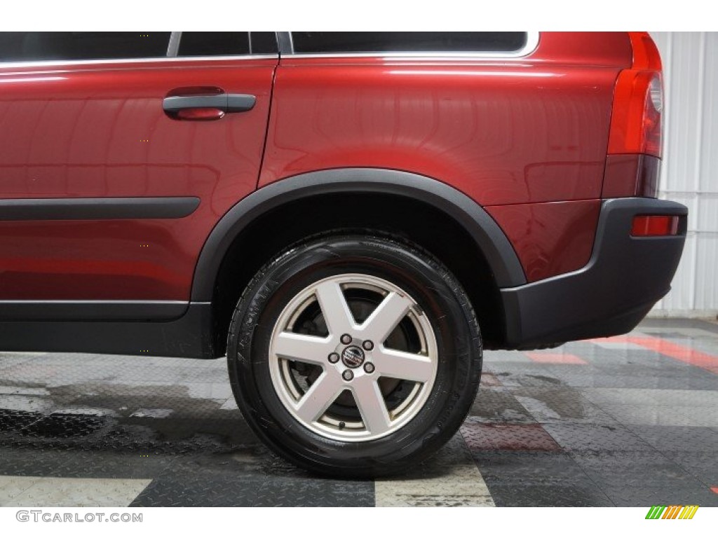 2005 XC90 2.5T AWD - Ruby Red Metallic / Graphite photo #51