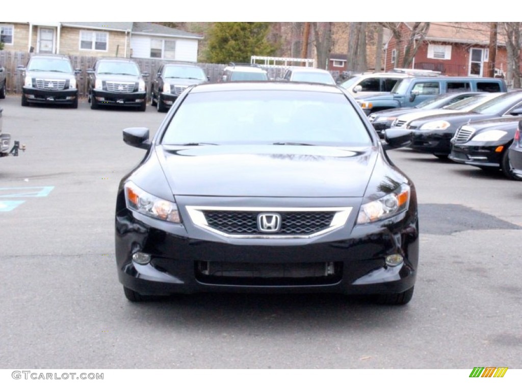 2009 Accord LX-S Coupe - Crystal Black Pearl / Black photo #2