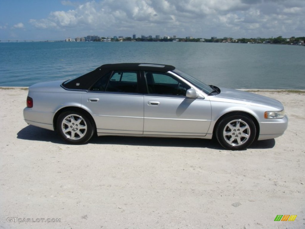 2002 Seville STS - Sterling Silver / Neutral Shale photo #8