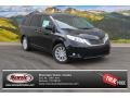 2015 Attitude Black Toyota Sienna XLE AWD  photo #1