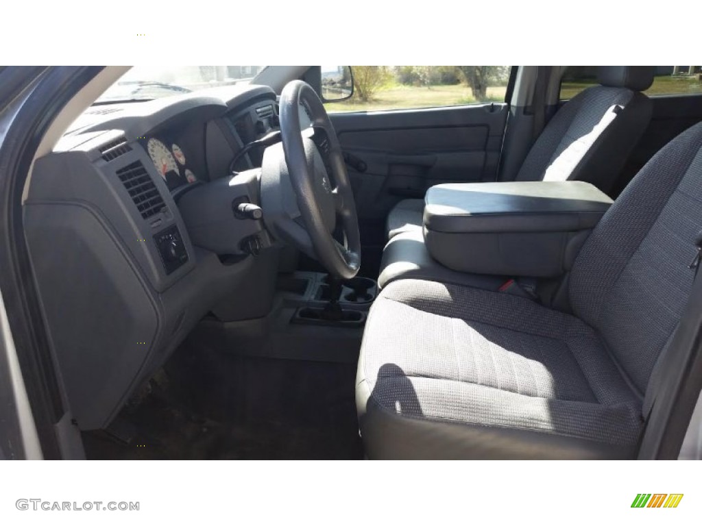 Medium Slate Gray Interior 2009 Dodge Ram 2500 ST Quad Cab 4x4 Photo #103083713