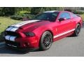 Ruby Red 2014 Ford Mustang Shelby GT500 SVT Performance Package Coupe