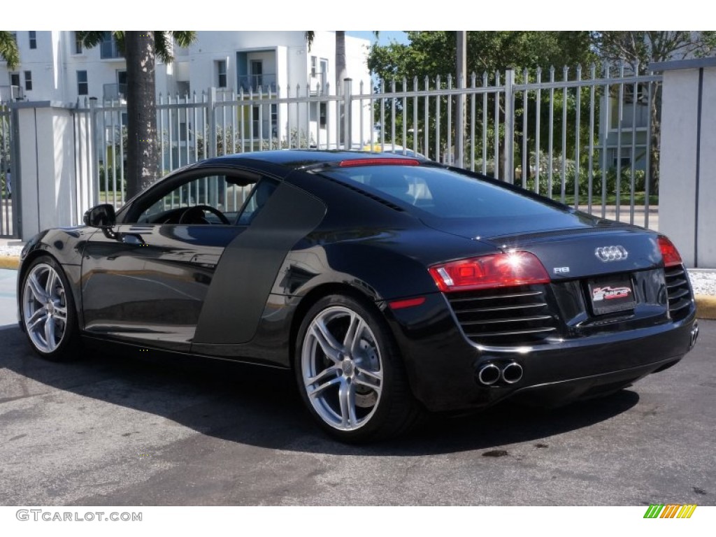 2011 R8 4.2 FSI quattro - Phantom Black Pearl Effect / Black Fine Nappa Leather photo #11