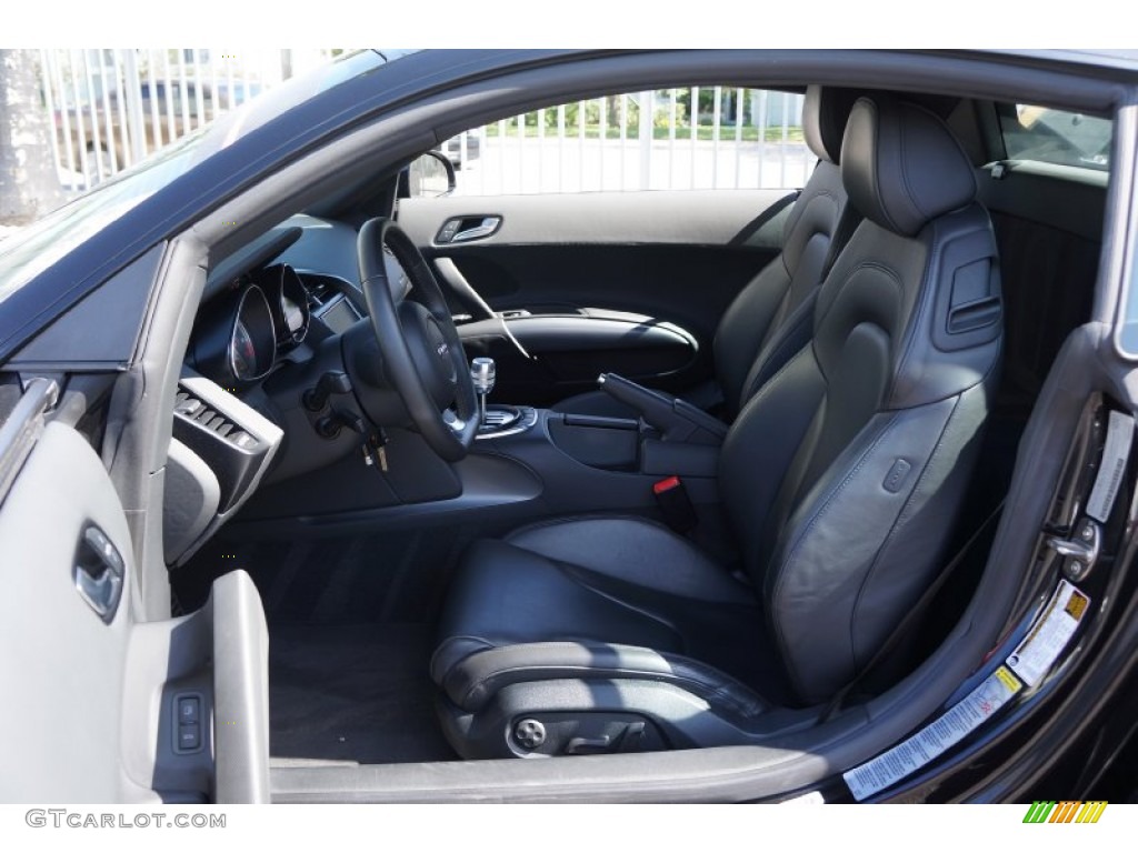 2011 R8 4.2 FSI quattro - Phantom Black Pearl Effect / Black Fine Nappa Leather photo #18