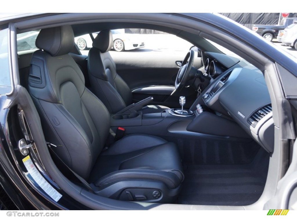 2011 R8 4.2 FSI quattro - Phantom Black Pearl Effect / Black Fine Nappa Leather photo #28