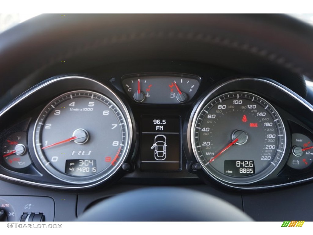 2011 Audi R8 4.2 FSI quattro Gauges Photo #103086277