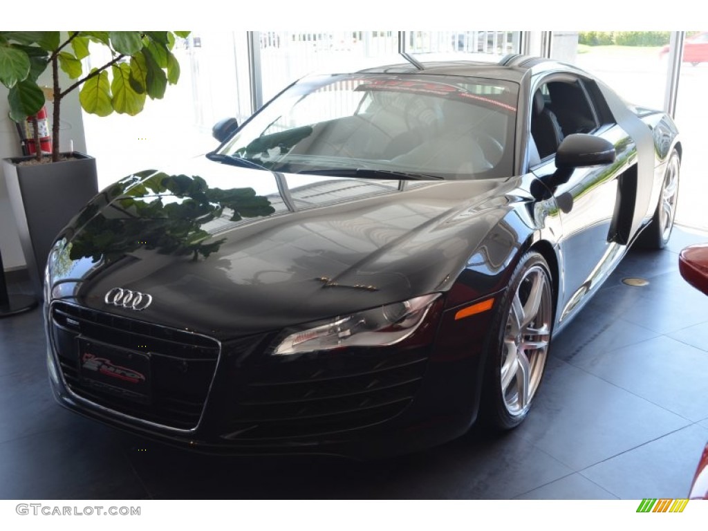 2011 R8 4.2 FSI quattro - Phantom Black Pearl Effect / Black Fine Nappa Leather photo #41