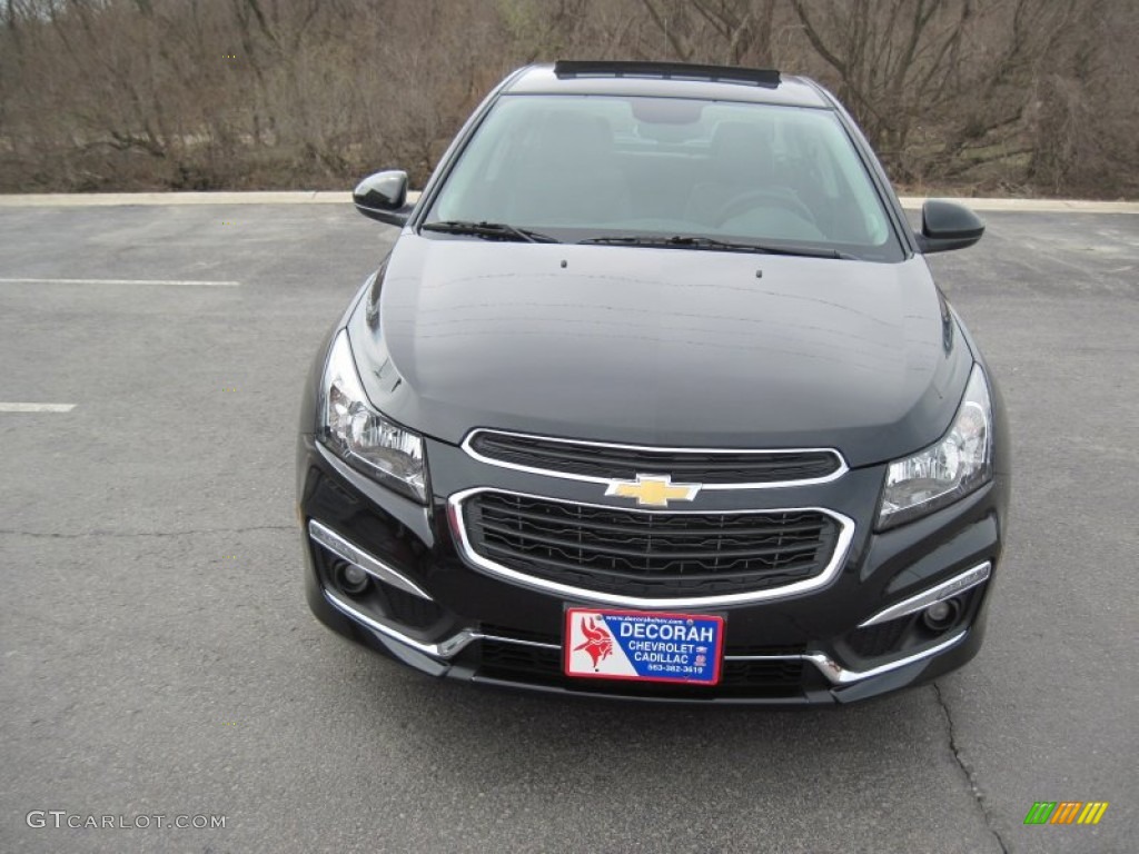 2015 Cruze LTZ - Black Granite Metallic / Jet Black photo #3