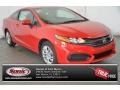 Crimson Pearl 2015 Honda Civic LX Coupe