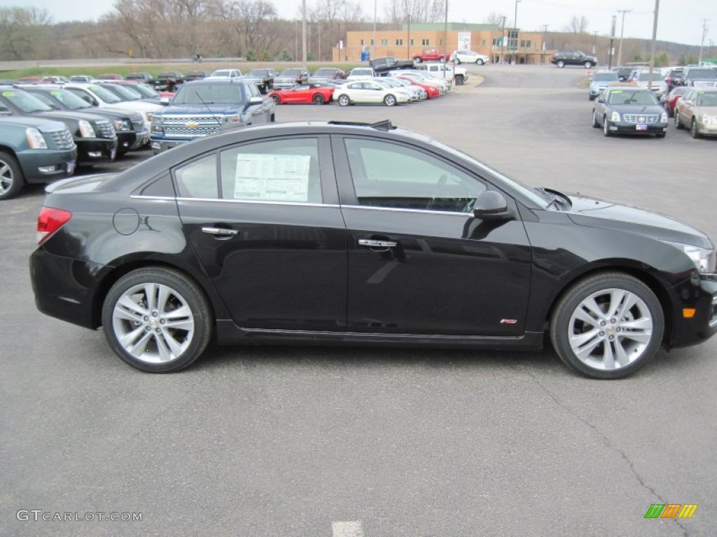 2015 Cruze LTZ - Black Granite Metallic / Jet Black photo #6