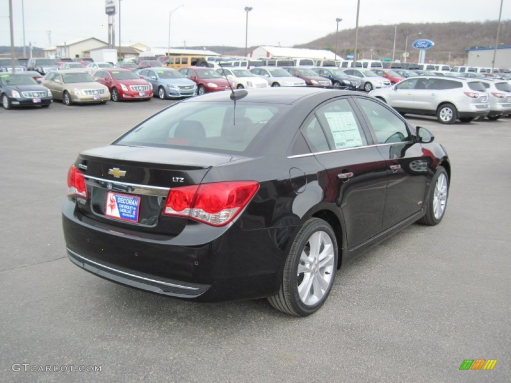 2015 Cruze LTZ - Black Granite Metallic / Jet Black photo #7