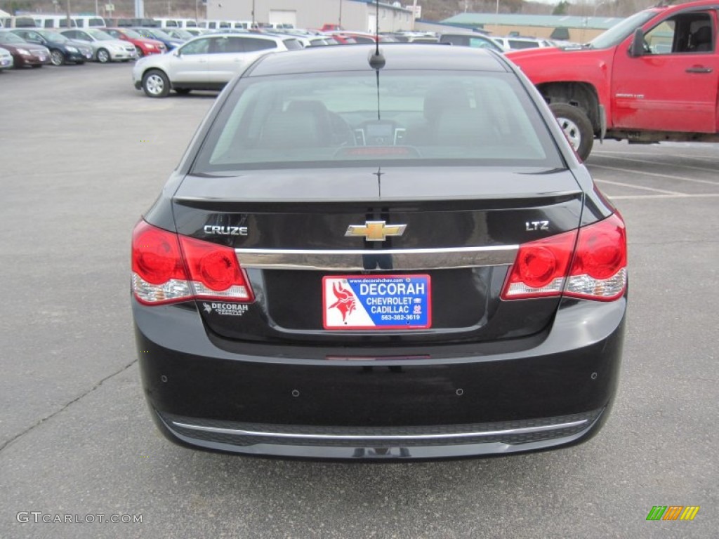 2015 Cruze LTZ - Black Granite Metallic / Jet Black photo #8