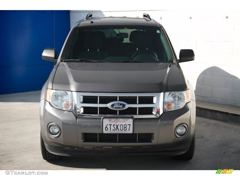 2011 Escape XLT - Sterling Grey Metallic / Charcoal Black photo #7