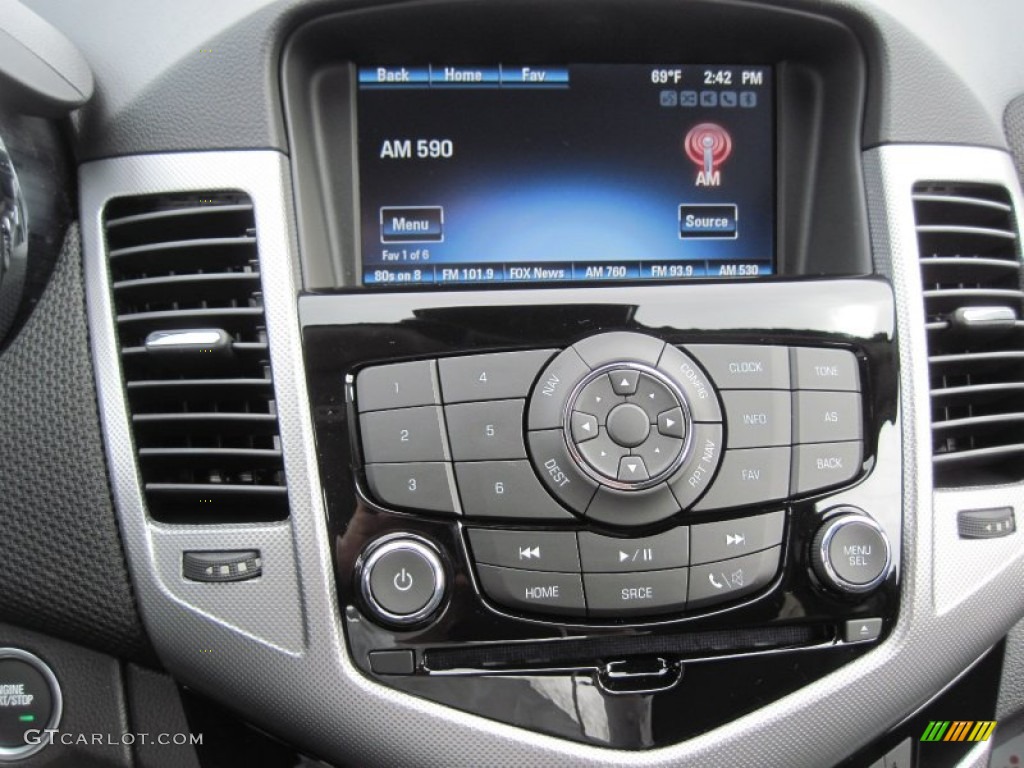 2015 Cruze LTZ - Black Granite Metallic / Jet Black photo #14