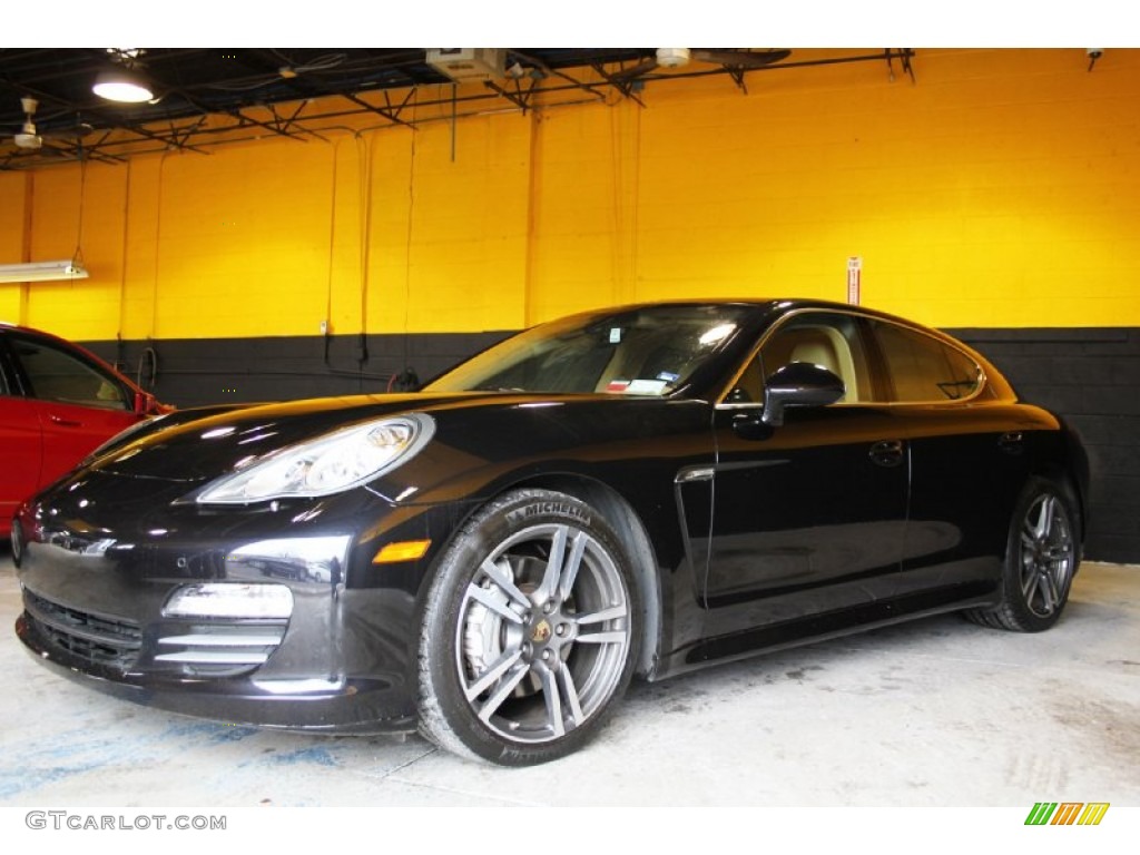 2012 Panamera 4S - Amethyst Metallic / Luxor Beige/Cream photo #10