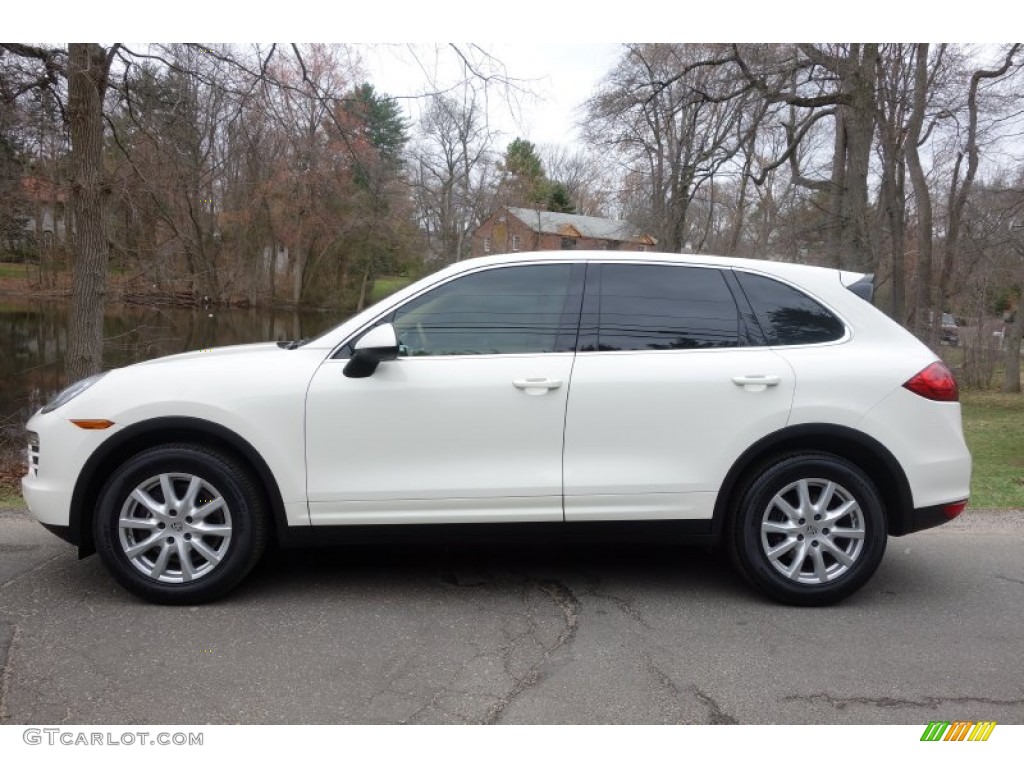 Sand White 2012 Porsche Cayenne Standard Cayenne Model Exterior Photo #103087586