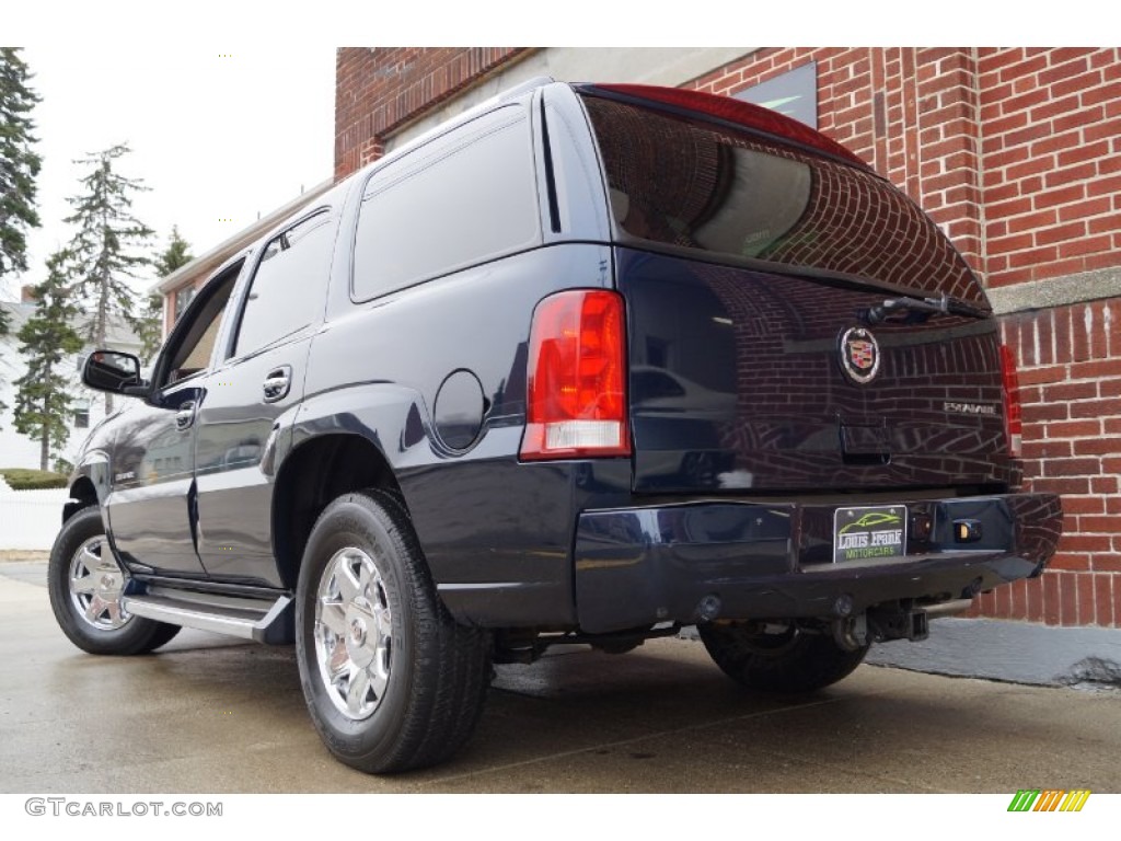2004 Escalade AWD - Blue Chip / Pewter Gray photo #3