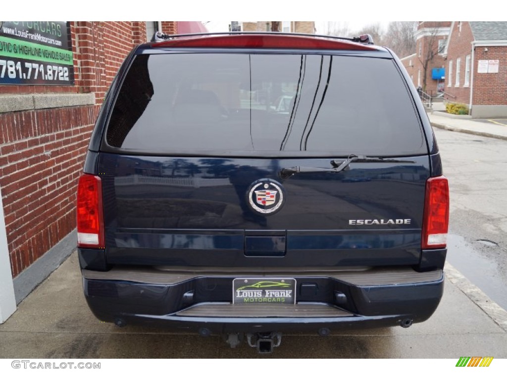2004 Escalade AWD - Blue Chip / Pewter Gray photo #8