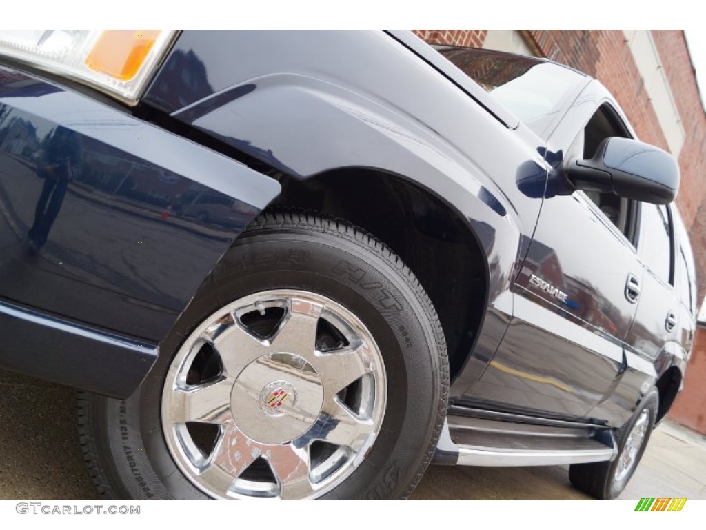2004 Escalade AWD - Blue Chip / Pewter Gray photo #13