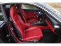 Carrera Red Natural Leather Front Seat Photo for 2014 Porsche 911 #103089056