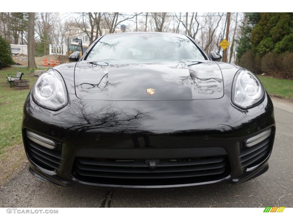 Black 2014 Porsche Panamera Turbo Exterior Photo #103089974