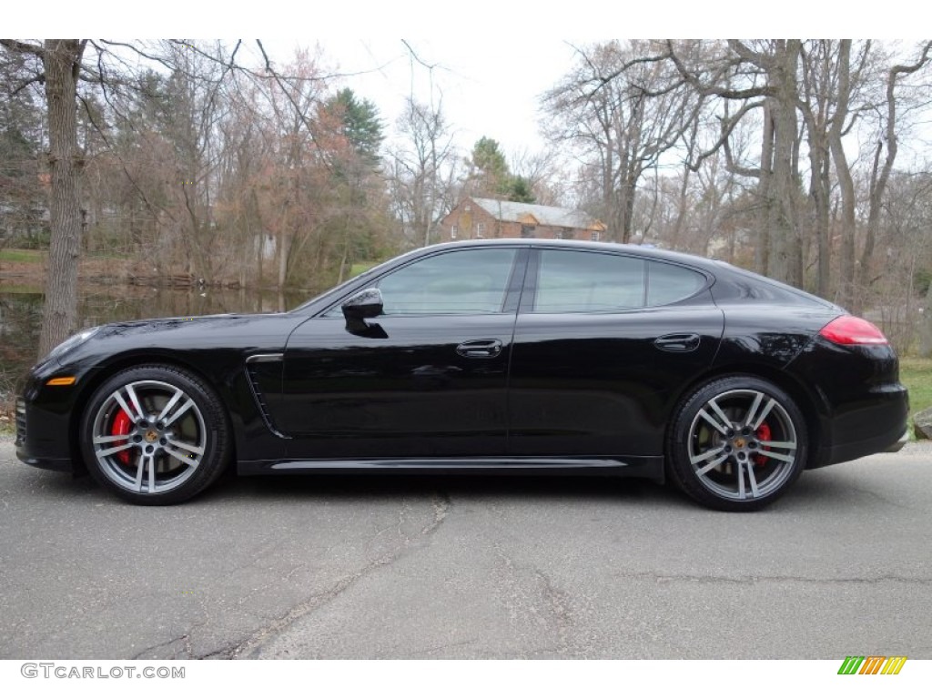 Black 2014 Porsche Panamera Turbo Exterior Photo #103090004