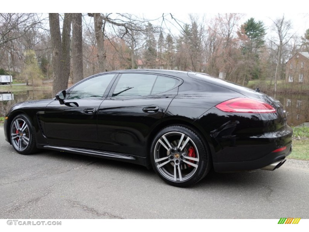 Black 2014 Porsche Panamera Turbo Exterior Photo #103090028