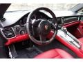 Black/Carrera Red Prime Interior Photo for 2014 Porsche Panamera #103090508