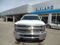 Summit White - Silverado 2500HD WT Crew Cab 4x4 Photo No. 3