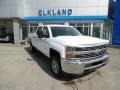 Summit White - Silverado 2500HD WT Crew Cab 4x4 Photo No. 4