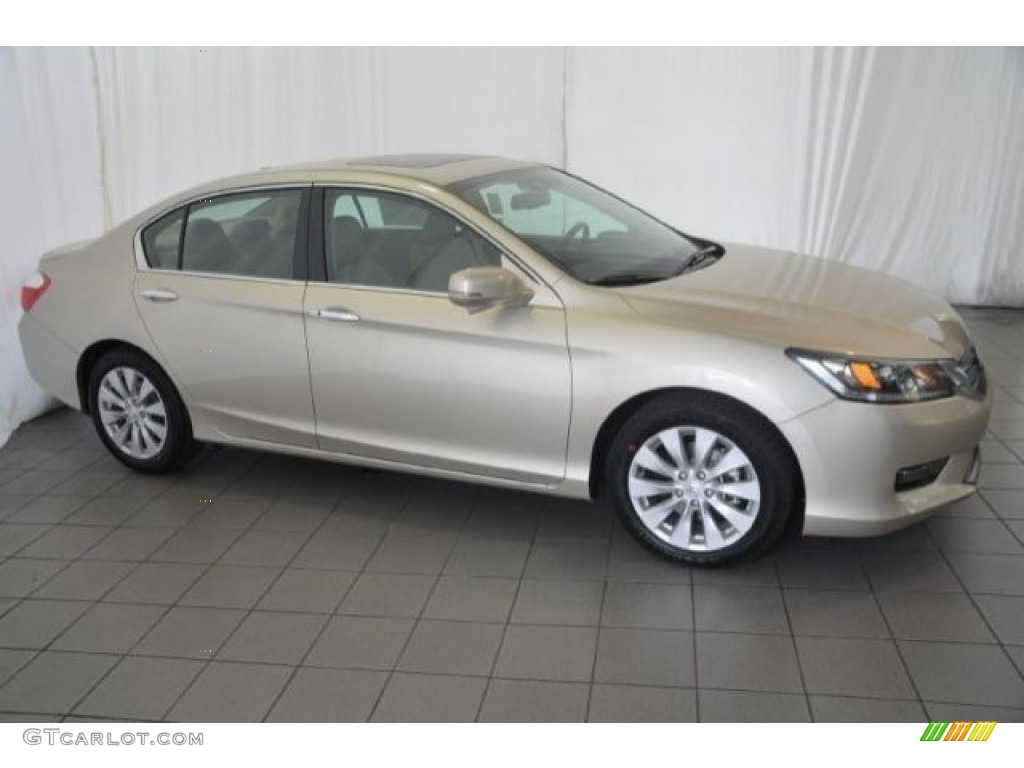 Champagne Frost Pearl 2015 Honda Accord EX-L Sedan Exterior Photo #103091777